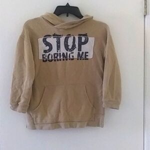 Zara boys hooded sweatshirt